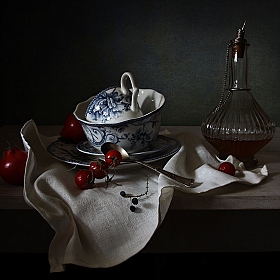 фотограф Татьяна Карачкова. Фотография "Этюд с посудой"