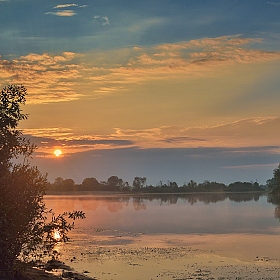 Утро на реке. | Фотограф A CHAPEHA | foto.by фото.бай