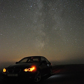 фотограф Харланов Никита. Фотография "BMW на фоне Milky Way"