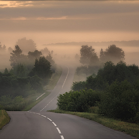 Неожиданный туман. | Фотограф Алексей Богорянов | foto.by фото.бай