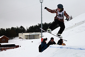 Соревнования по сноубордингу  | Фотограф Анна Рыжик | foto.by фото.бай