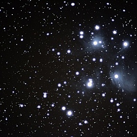 фотограф Харланов Никита. Фотография "Рассеяное звездное скопление "Плеяды""
