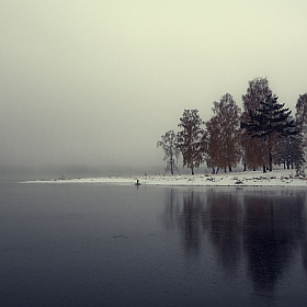 По первому льду. | Фотограф Mihail | foto.by фото.бай