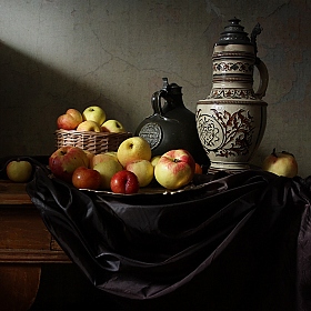 фотограф Татьяна Карачкова. Фотография "Осенние яблоки"