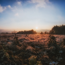 Про морозный закат... | Фотограф Артур Язубец | foto.by фото.бай