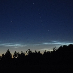 фотограф Харланов Никита. Фотография ""Серебро" и метеор"