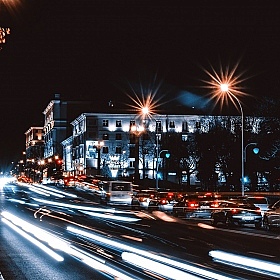 Огни ночного города | Фотограф Дарья Крук | foto.by фото.бай