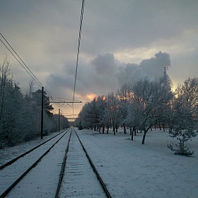 фотограф Александр Масленников. Фотография "Зима приехала!"