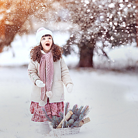 фотограф Татьяна Малюта. Фотография "Ну здравствуй, снег!!!"