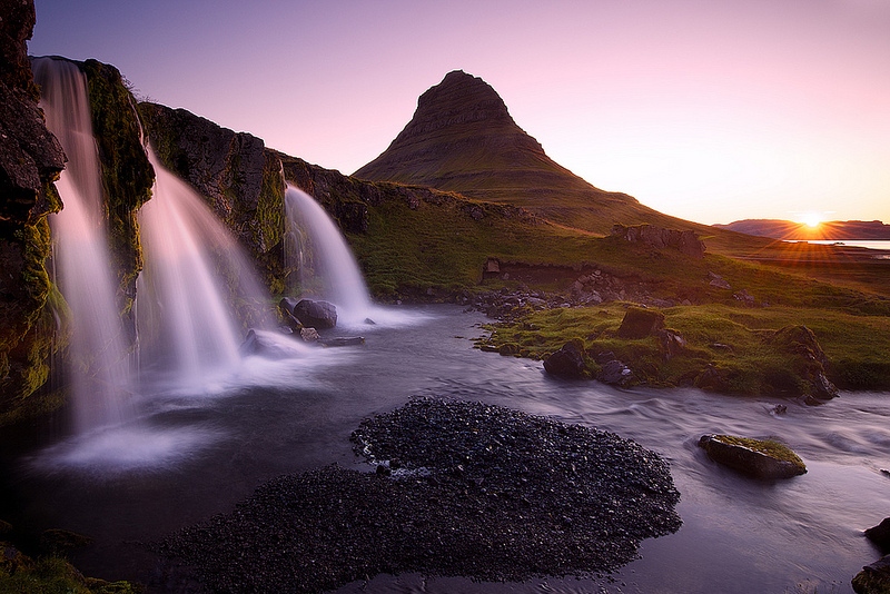 пейзажи исландии и австралии жерома бербигиера