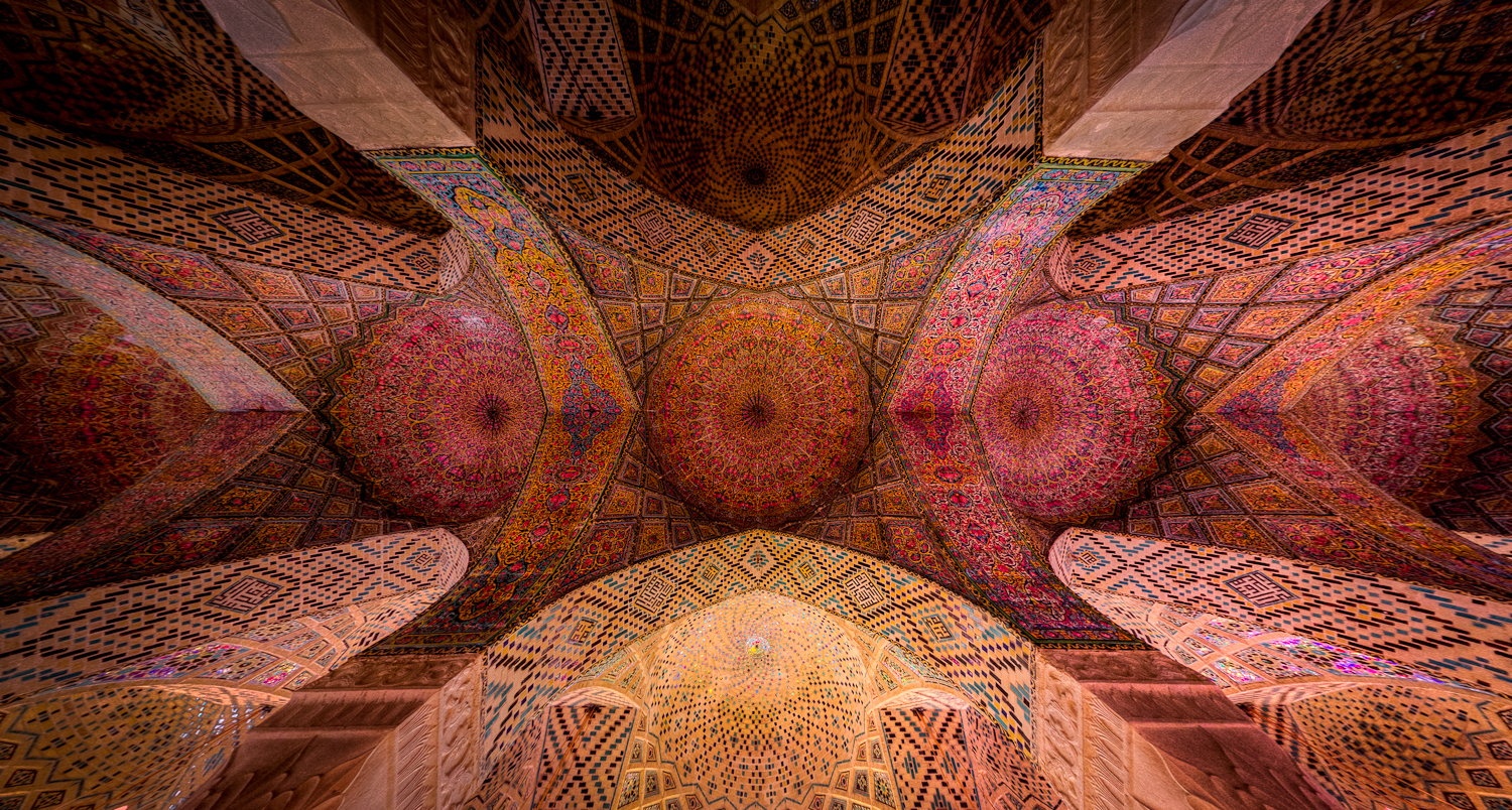 Потолок мечети Насир Аль Мульк