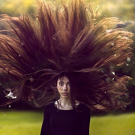 Как создать пышные растрепанные волосы в Photoshop | Блог о фотографии | Фотограф Команда foto.by