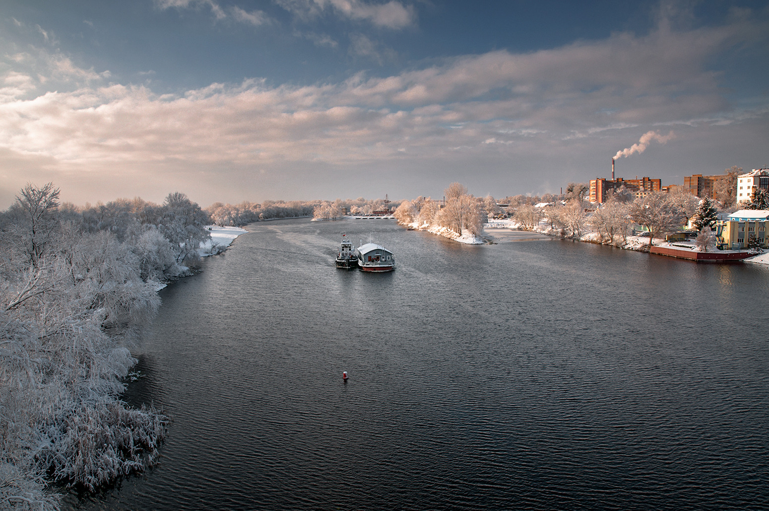 Последний буксир | Фотограф Александр Шатохин | foto.by фото.бай