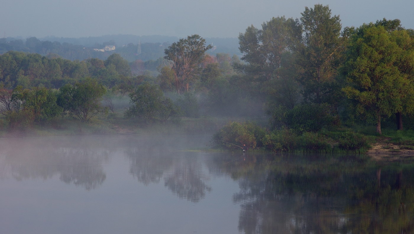 Утренний туман | Фотограф Сергей Шляга | foto.by фото.бай