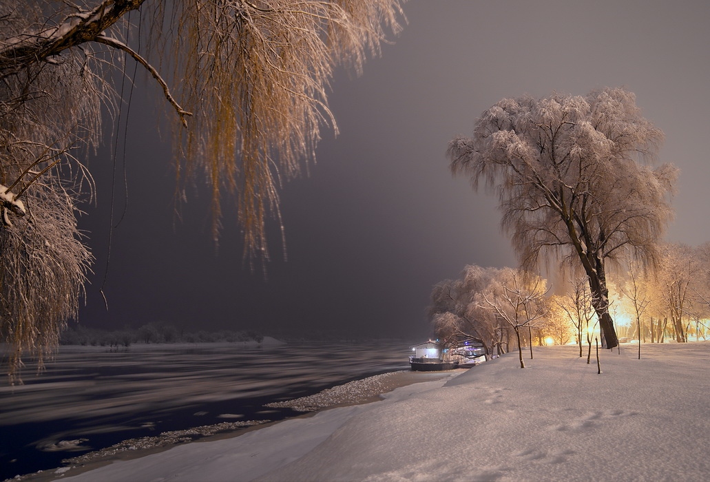 зимний вечер | Фотограф Сергей Шляга | foto.by фото.бай