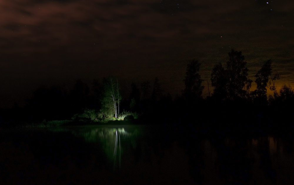Ночью на рыбалке | Фотограф Дмитрий Голуб | foto.by фото.бай