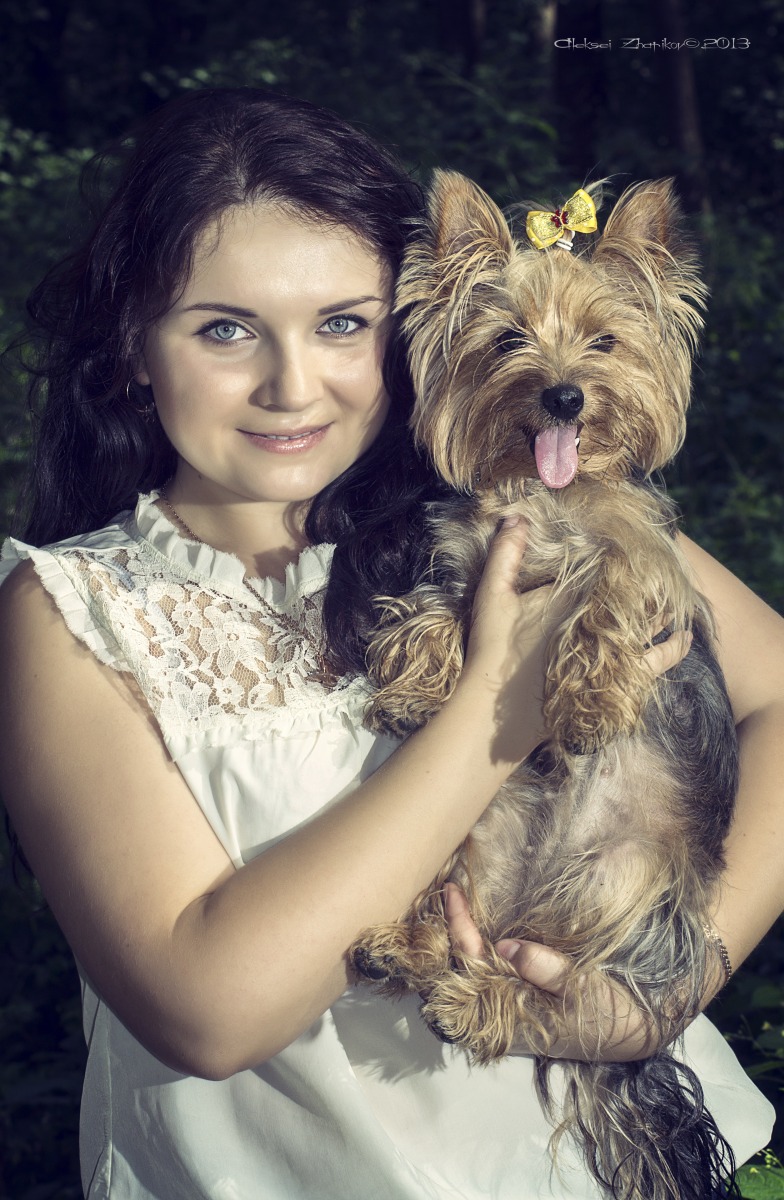 дама с собачкой | Фотограф Алексей Жариков | foto.by фото.бай