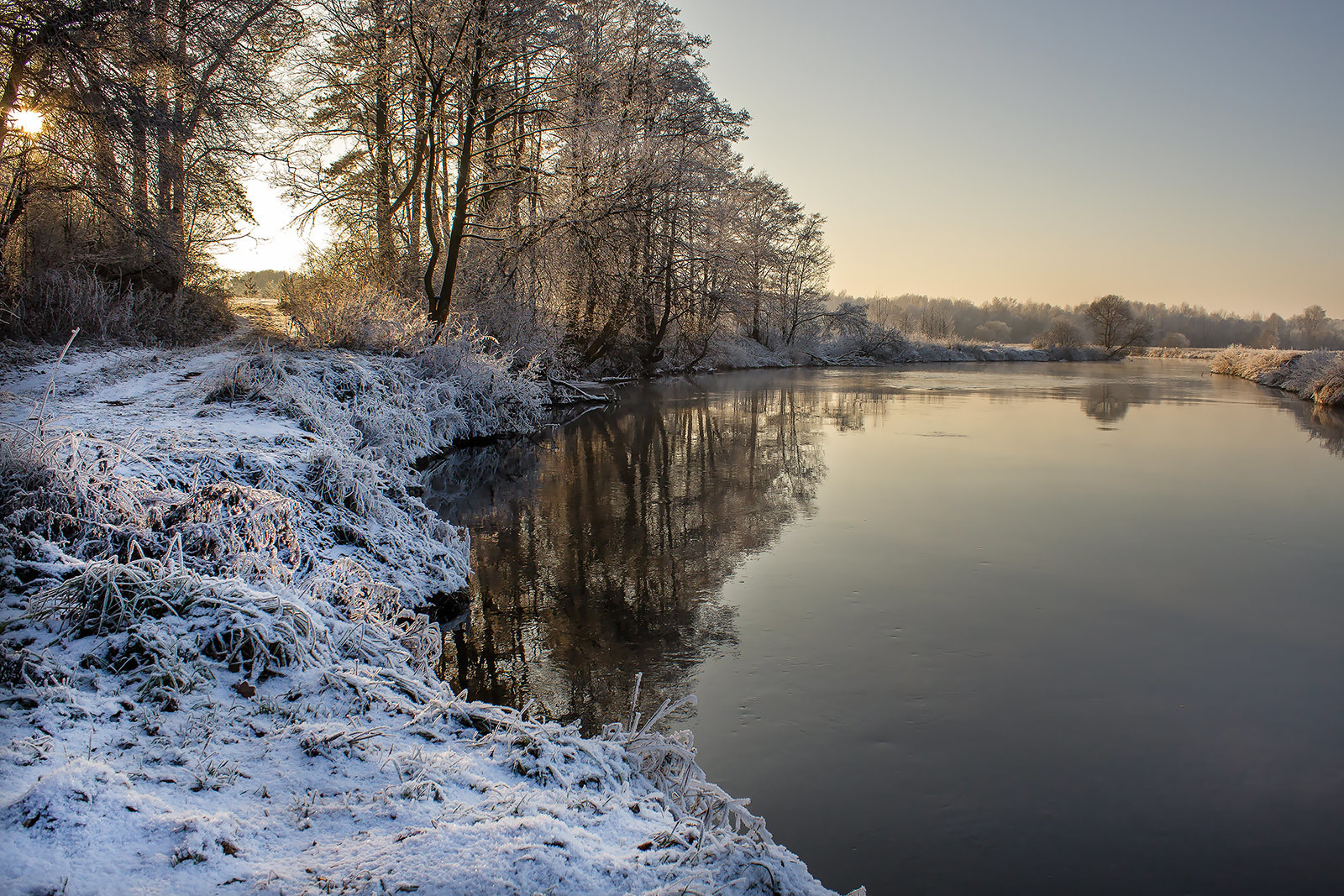Холодный январь | Фотограф Александр Шиляев | foto.by фото.бай