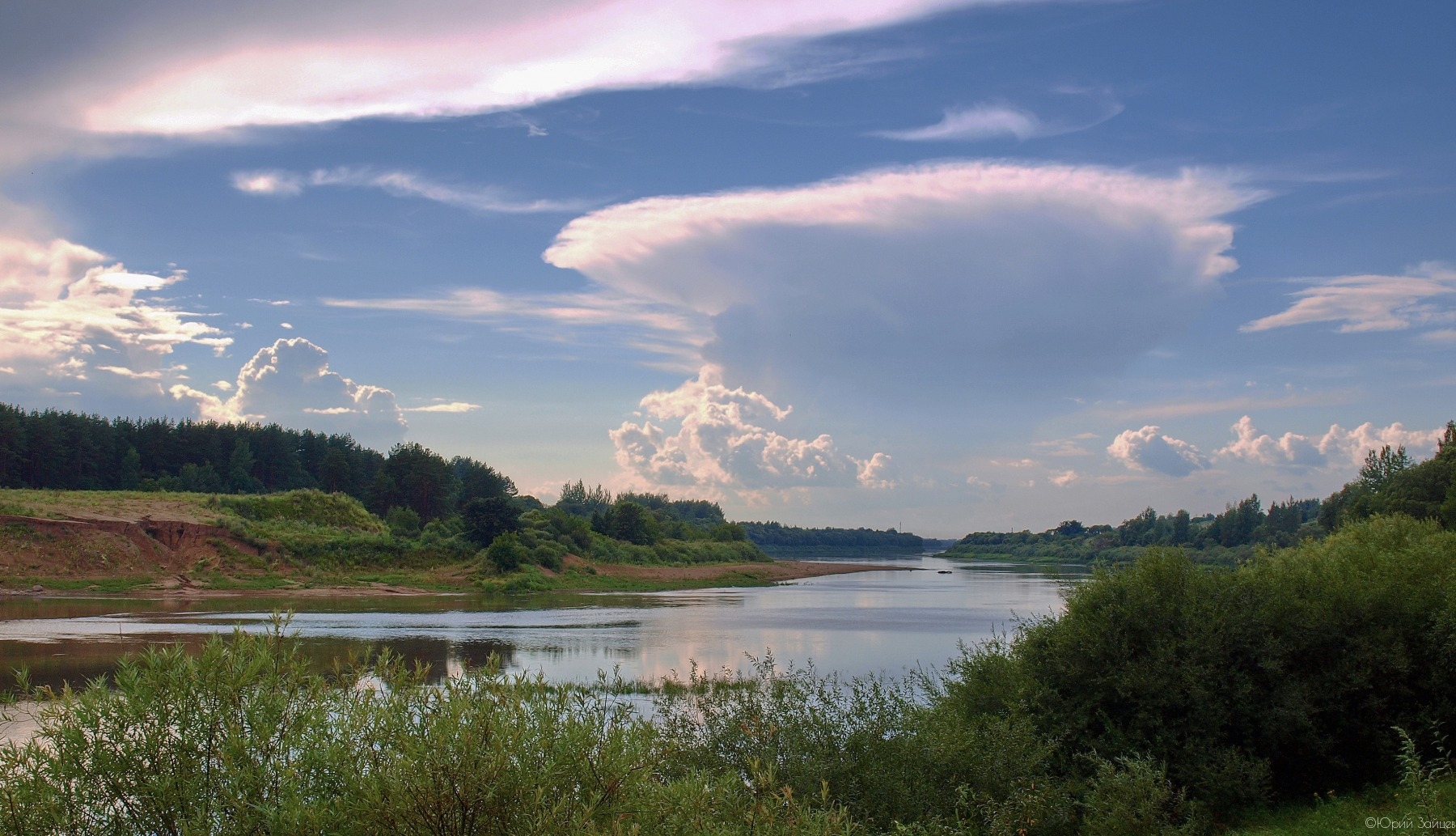 Западная Двина в Полоцке | Фотограф Юрий Зайцев | foto.by фото.бай