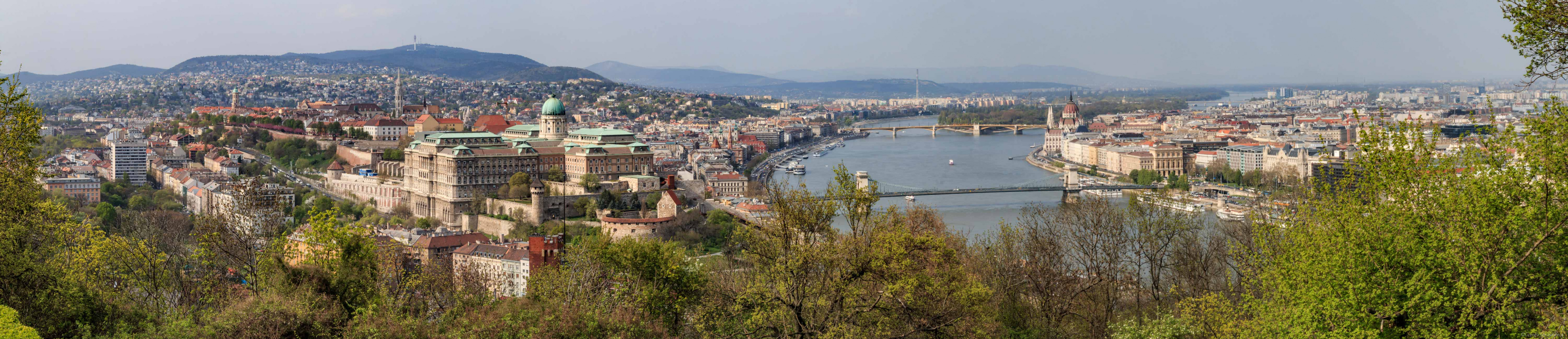 Панорама Будапешта. | Фотограф Сергей Баранников | foto.by фото.бай