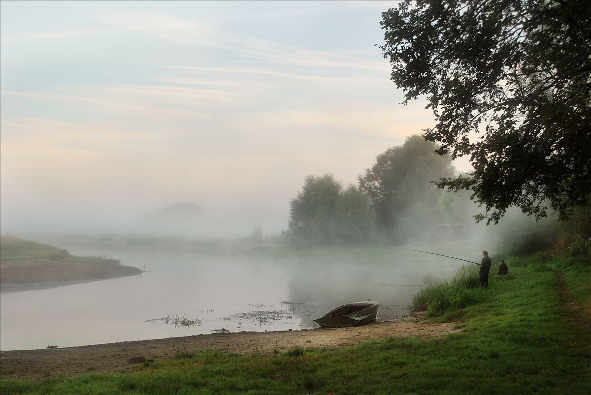 Стихотворение забелелся туман над рекой. Живописные пейзажи фотографа Игоря Денисова.