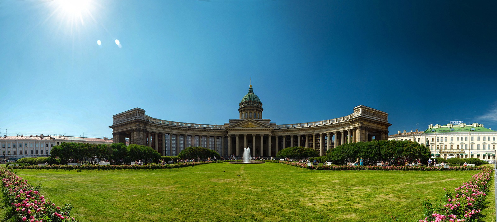 Панорама Казанского собора | Фотограф Евгений Слободенюк | foto.by фото.бай