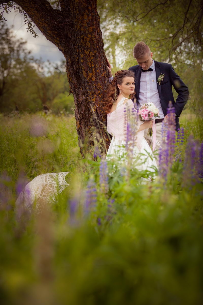 Свадебное фото на природе | Фотограф Виталий Мороз | foto.by фото.бай