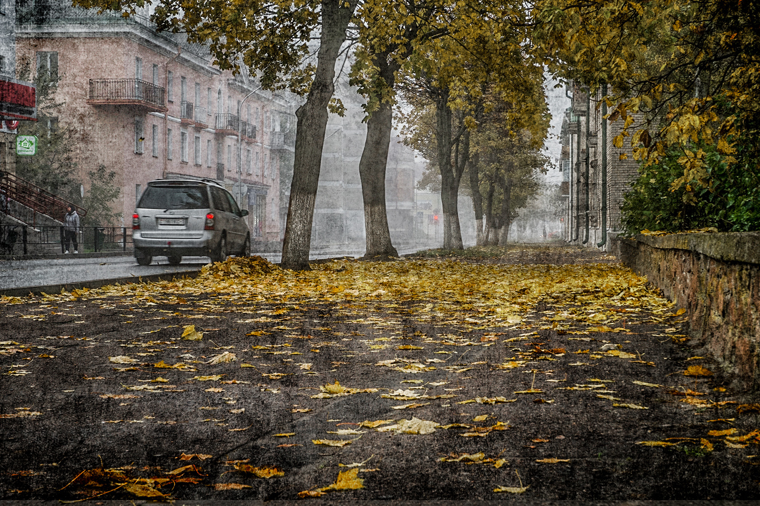 Осенняя улица | Фотограф Александр Шатохин | foto.by фото.бай