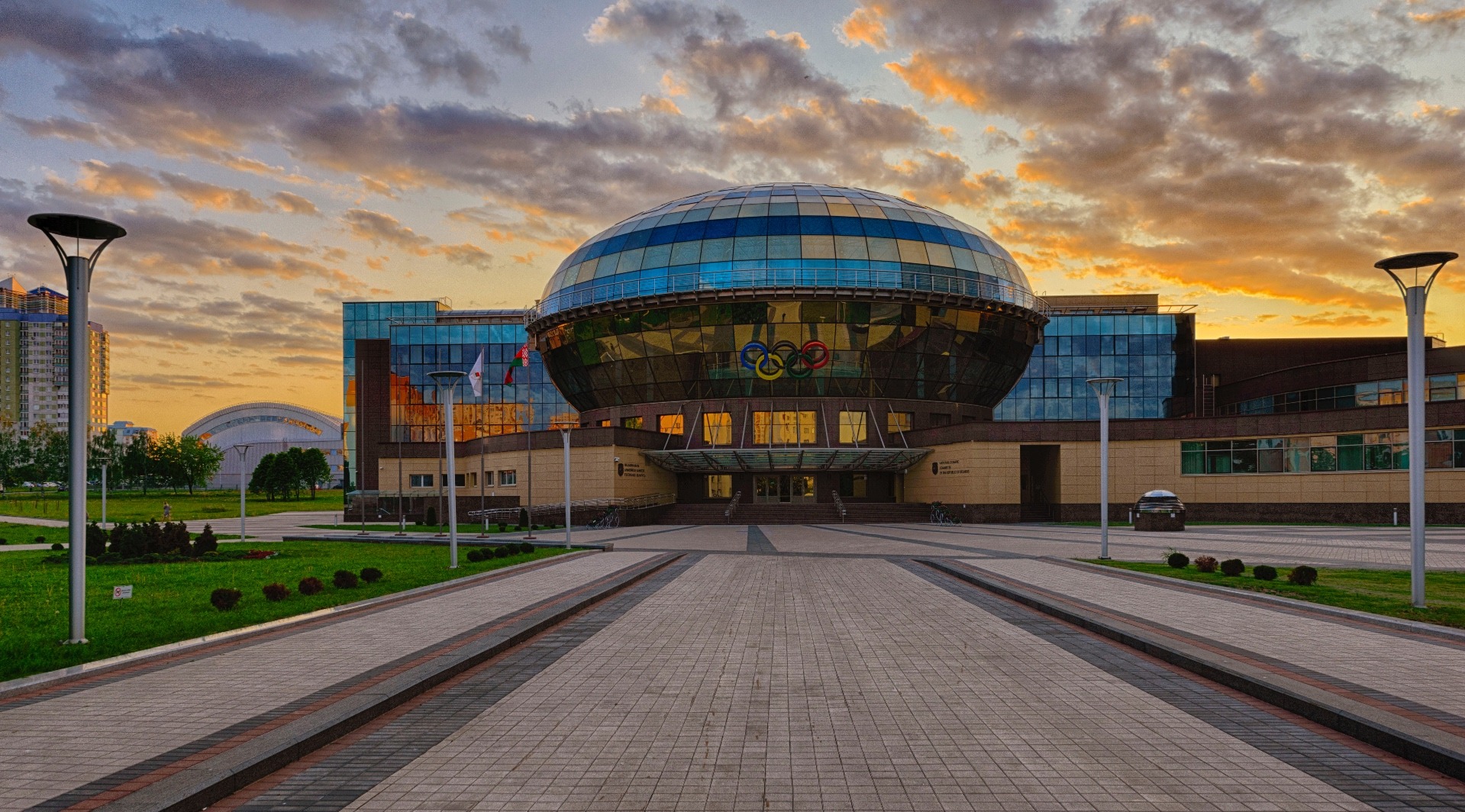 Минск здание олимпийского комитета