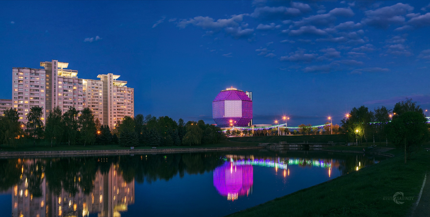 Национальная библиотека панорама Минск