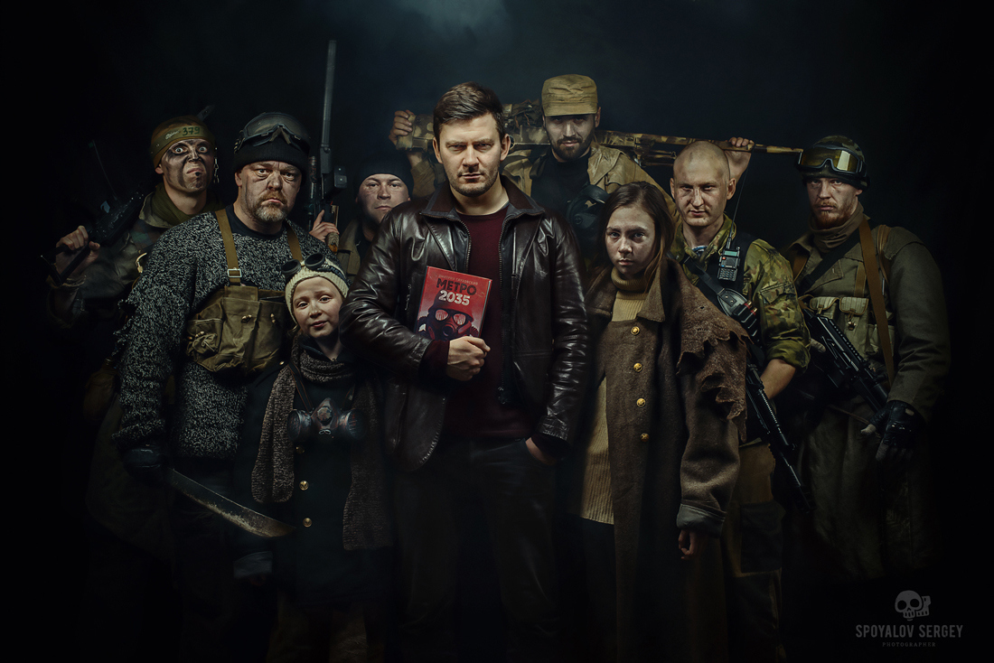 D. Glukhovsky and the characters "Metro 2033" | Фотограф Sergey Spoyalov | foto.by фото.бай