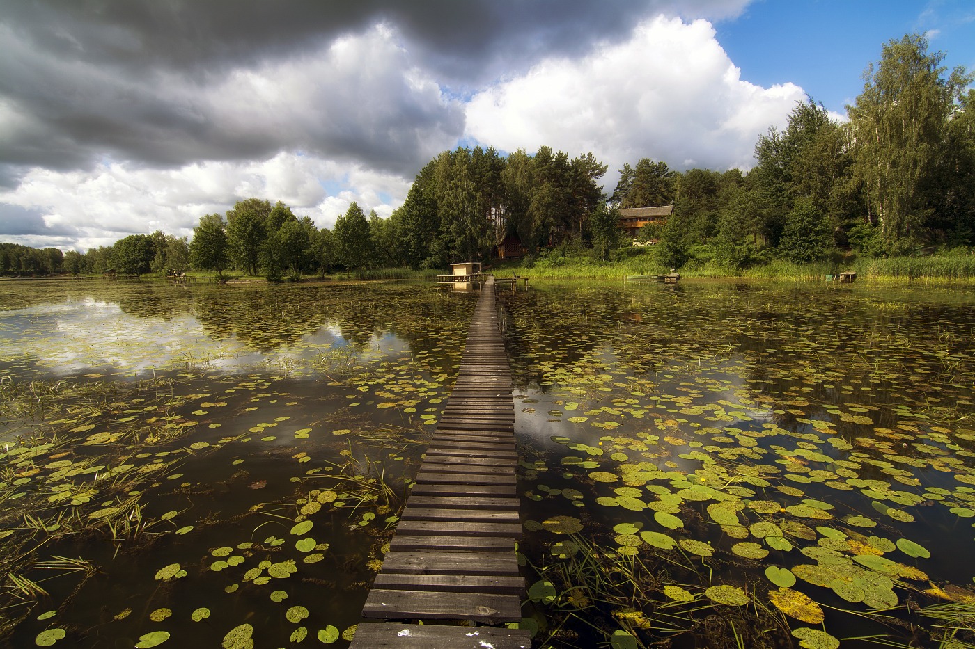 Дорогой по озеру | Фотограф Vladimir Vavulo | foto.by фото.бай