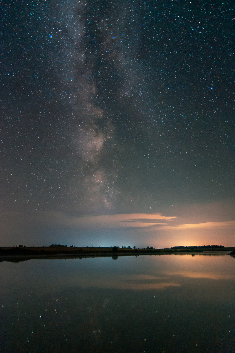 Звёздная ночь вдали от города | Фотограф Александр Тарасевич | foto.by фото.бай