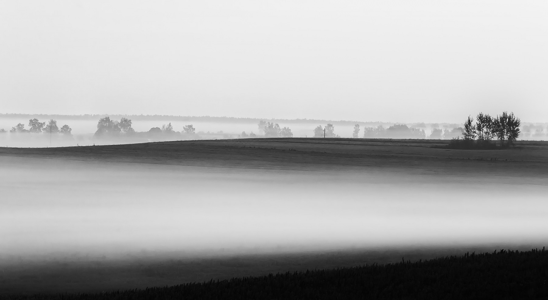 Черно-белые равнины | Фотограф Яўген Sagin | foto.by фото.бай