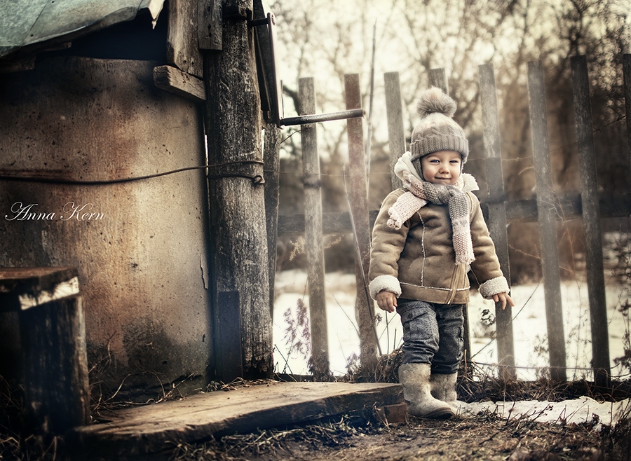 Зима в деревне | Фотограф Анна Керн | foto.by фото.бай