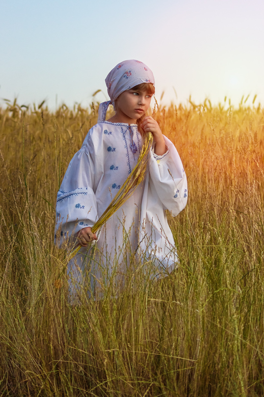 Девочка - крестьянка | Фотограф Tatsiana Latushko | foto.by фото.бай