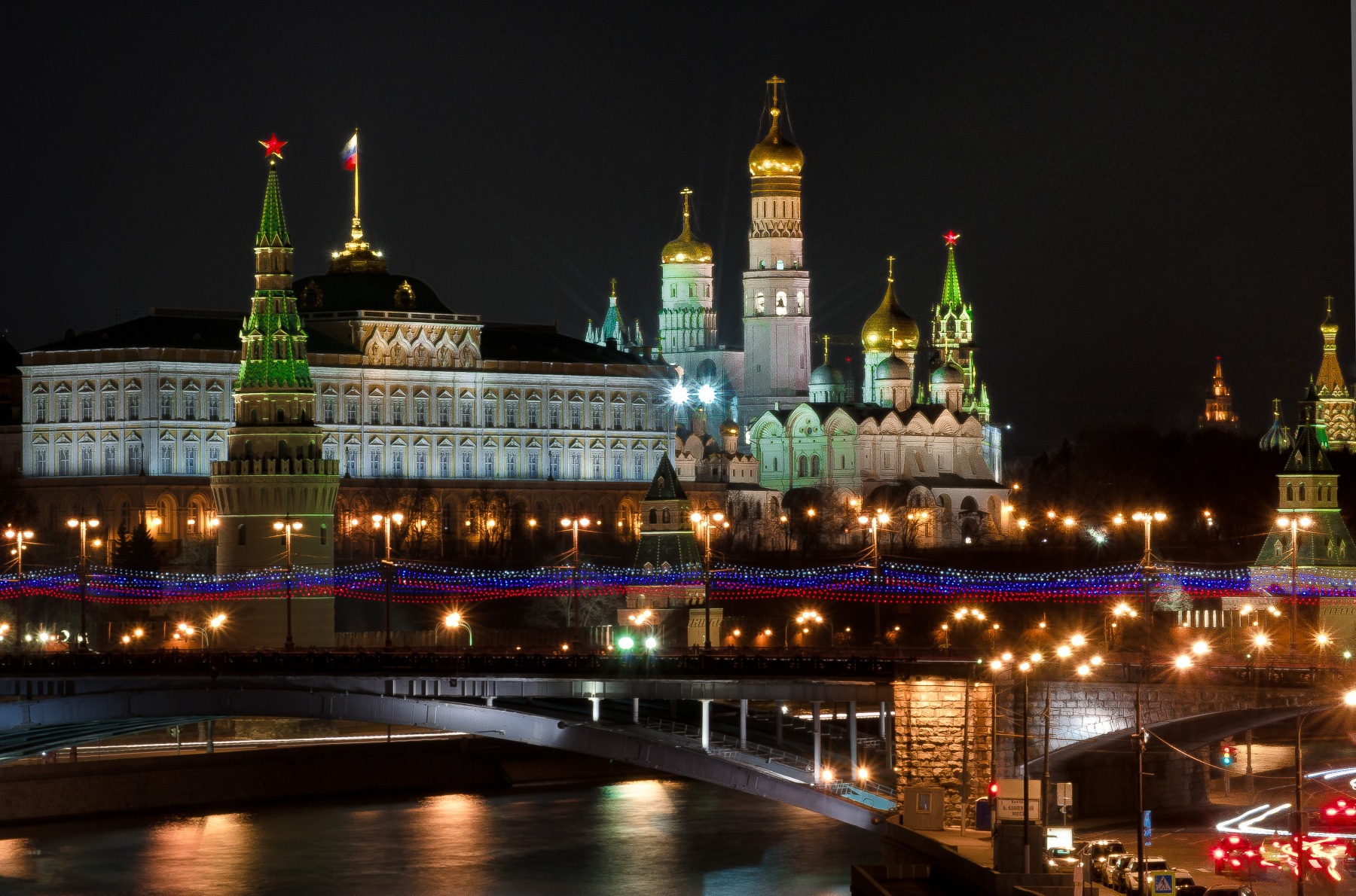Огни Москвы. | Фотограф Edward Berelet | foto.by фото.бай