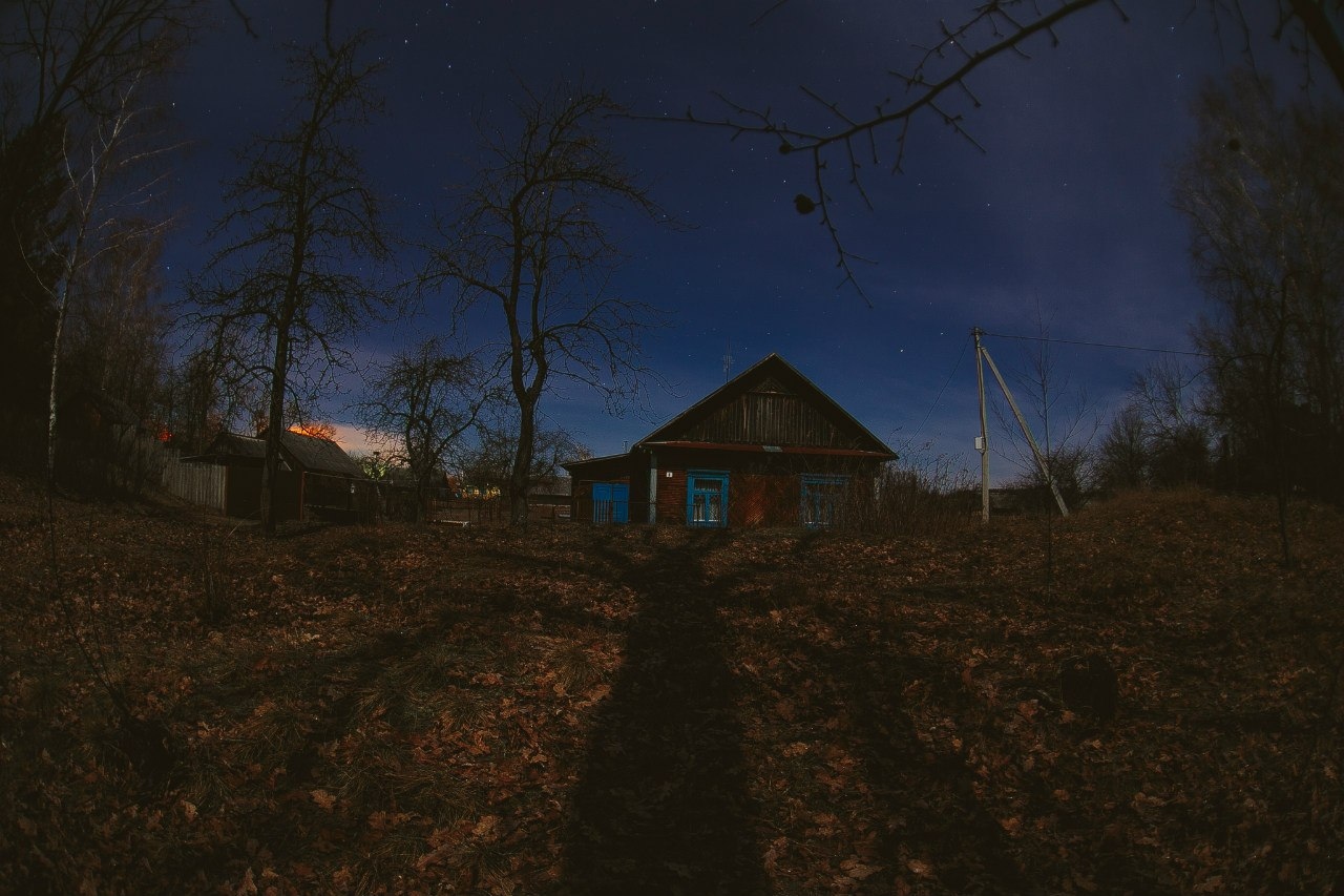 Лунная февральская ночь | Фотограф Артур Язубец | foto.by фото.бай