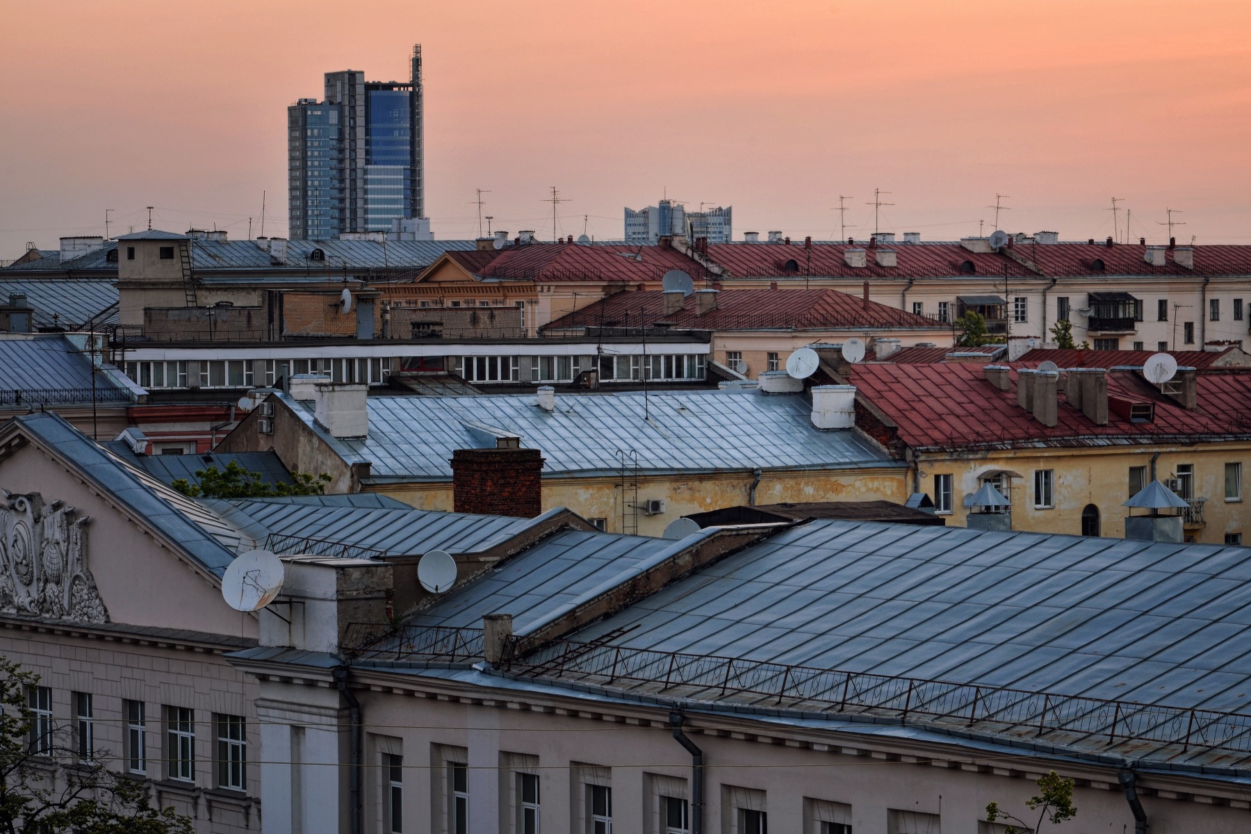 Много крыш | Фотограф Александр Кузнецов | foto.by фото.бай