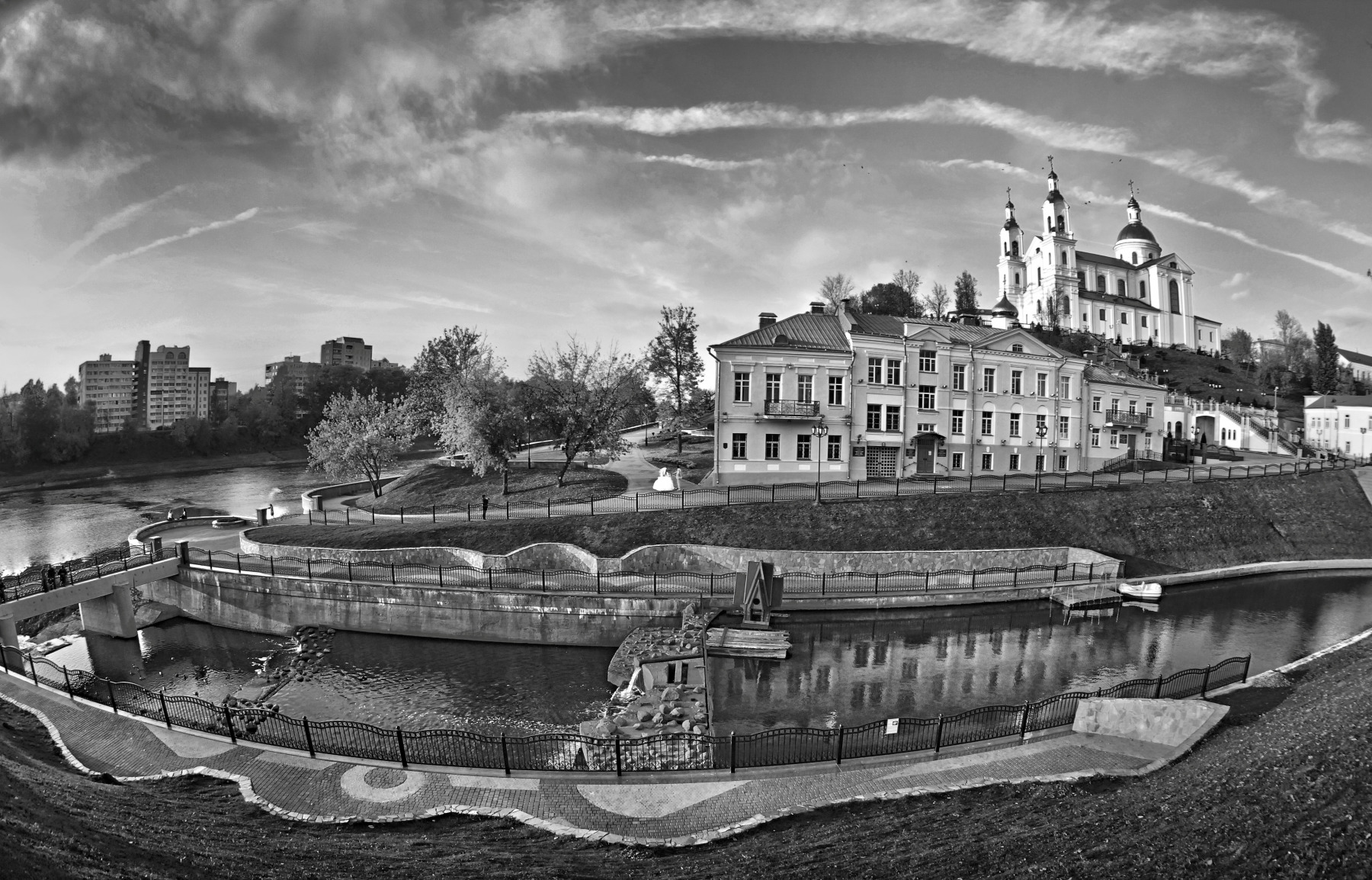 Городская панорама Витебска | Фотограф Павел Помолейко | foto.by фото.бай