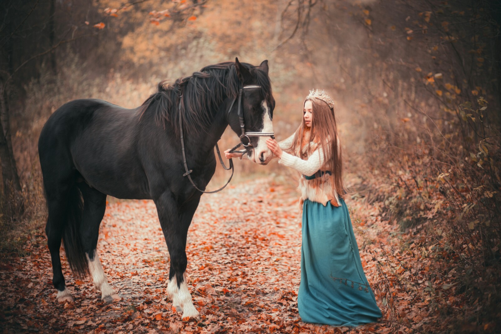 Принцесса и верный друг | Фотограф Мария Костневич | foto.by фото.бай