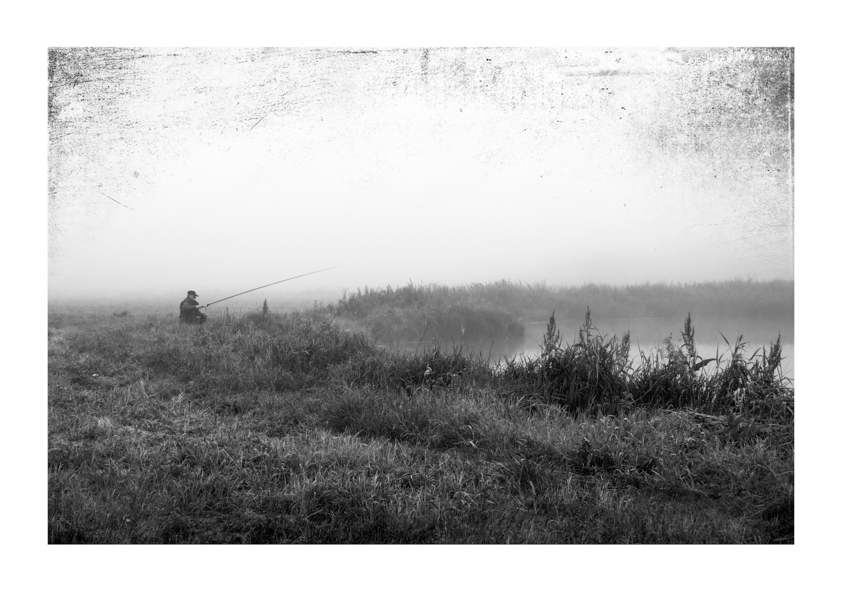 Рыбак в тумане | Фотограф Сергей Шабуневич | foto.by фото.бай