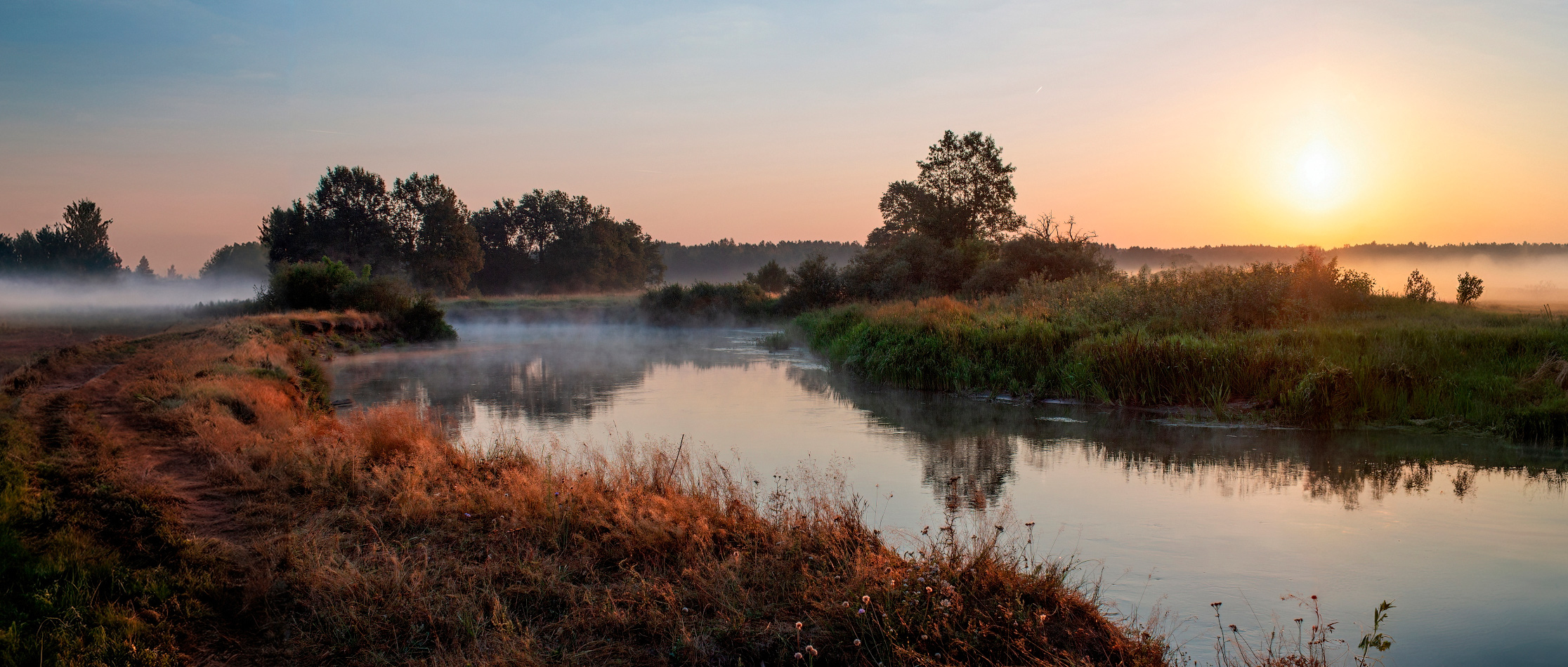 Утро на Немане | Фотограф Сергей Шабуневич | foto.by фото.бай