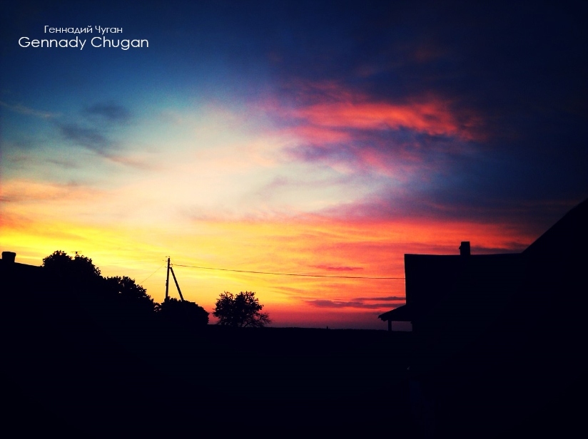 закат | Фотограф Gennady Chugan | foto.by фото.бай