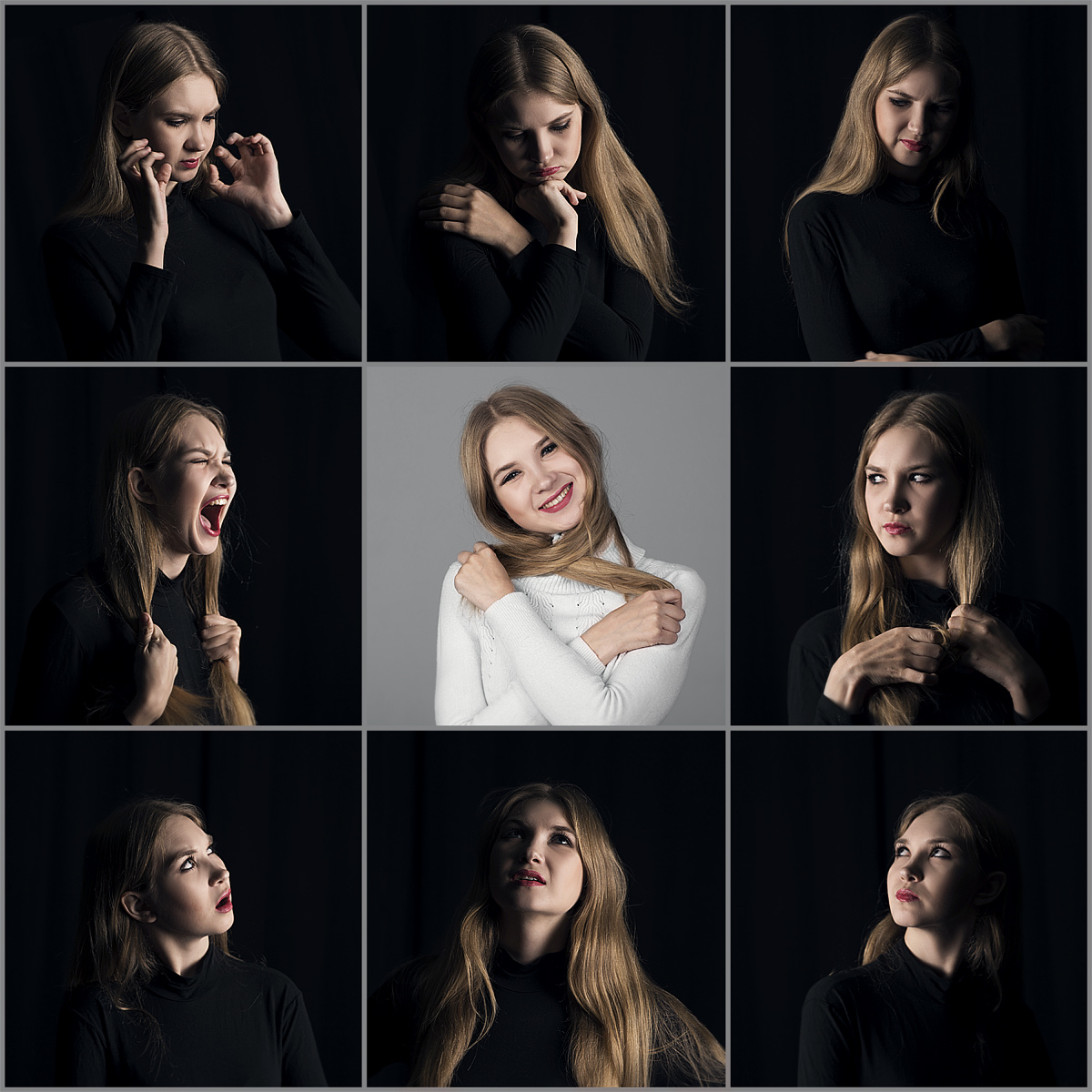 Эмоциональный портрет Алеси | Фотограф Дмитрий Расанец | foto.by фото.бай