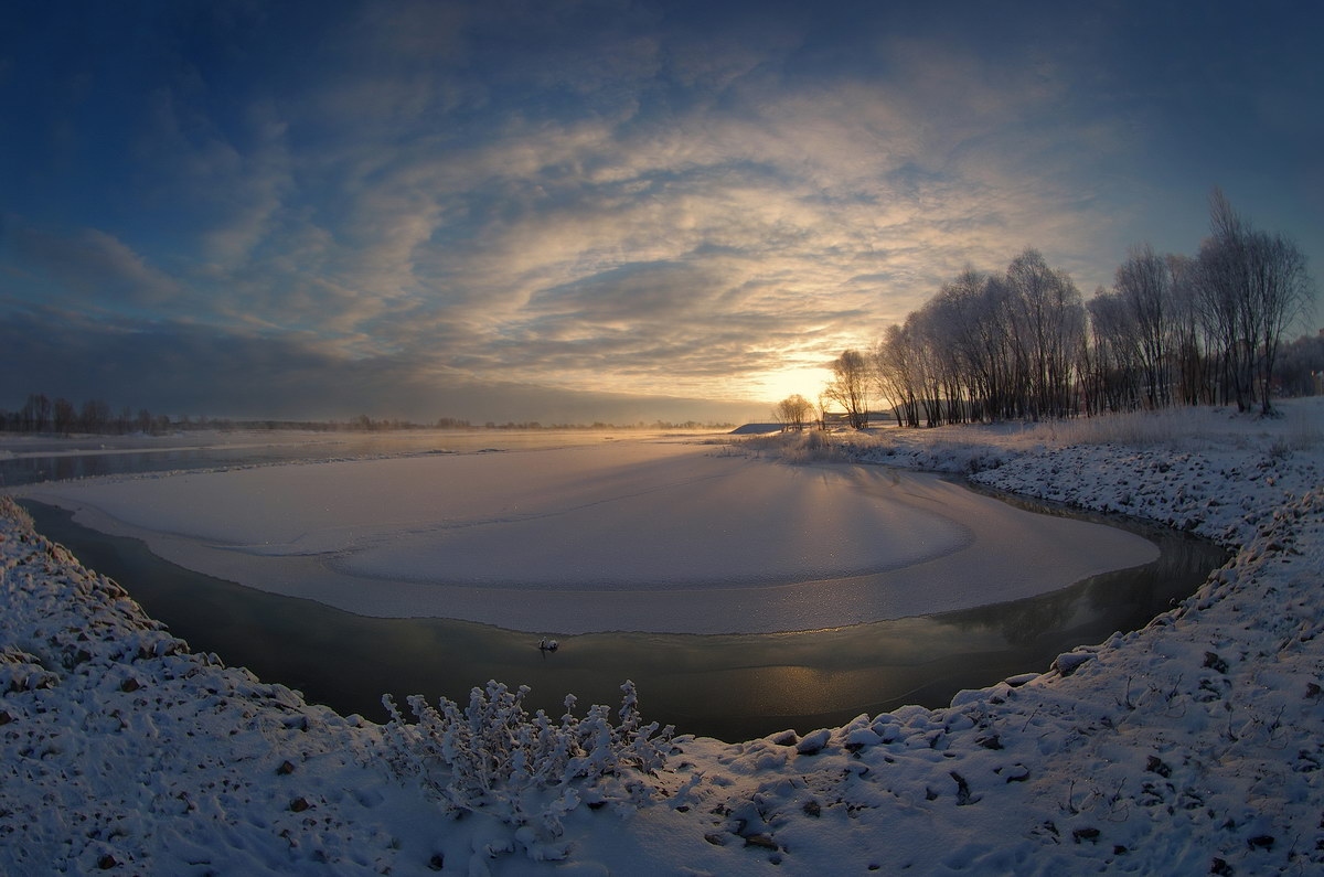 Первый рассвет | Фотограф Сергей Шляга | foto.by фото.бай