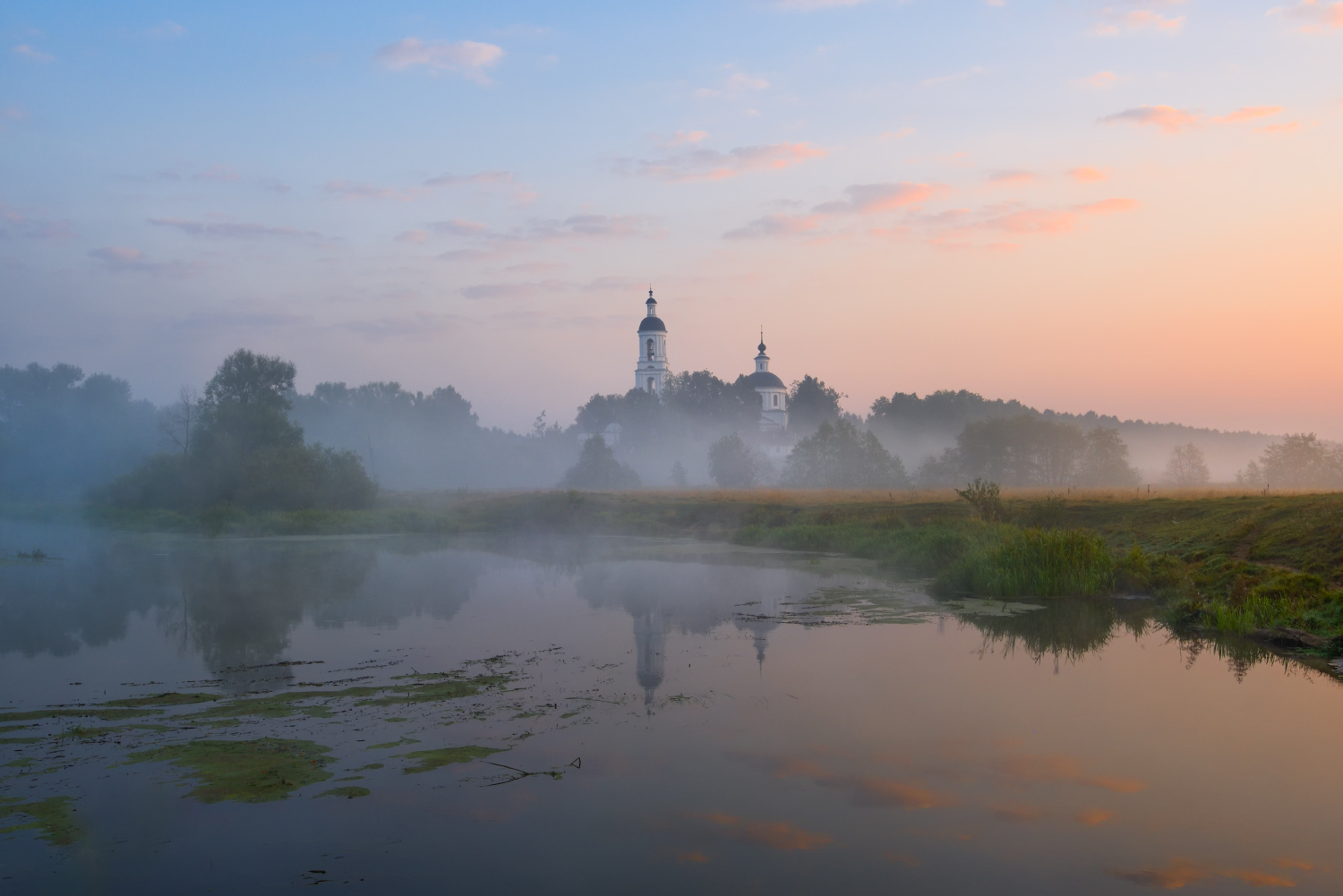 туманное утро | Фотограф Виталий Полуэктов | foto.by фото.бай