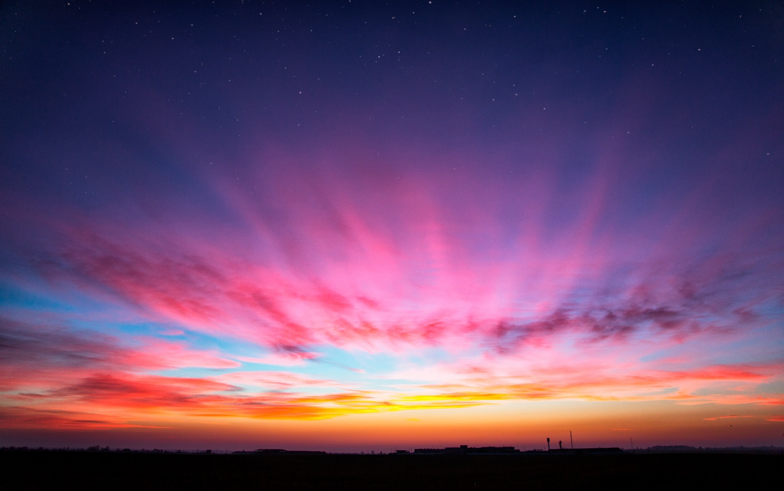 Восход над городом Речица | Фотограф Игорь Гриб | foto.by фото.бай