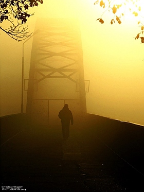 туманным утром октября | Фотограф Владислав Рогалев | foto.by фото.бай