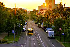 Ранний автобус | Фотограф Александр Кузнецов | foto.by фото.бай